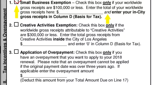 Small Business Exemption